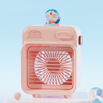 哆啦A梦 DORAEMON F20水冷风扇 /RST10869 /粉色