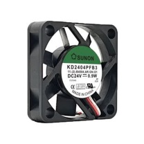 SUNON 散热风扇 KD2404PFB3 24V 0.9W 4CM 4010 3线报警变频器风扇原装插头