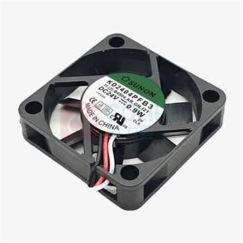 SUNON 散热风扇 KD2404PFB3 24V 0.9W 4CM 4010 3线报警变频器风扇原装插头