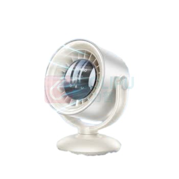 名创优品 MINISO 小型台式桌面风扇 FS-F536A-05 【插电款】 120*237*172mm (冰透银)