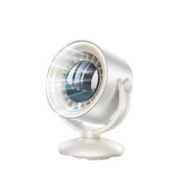 名创优品 MINISO 小型台式桌面风扇 FS-F536A-05 【插电款】 120*237*172mm (冰透银)