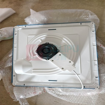 盛京绿洲 集成吊顶换气扇 SX-140W 电源电压220V-50Hz 风量750m³/h 适用面积10~15㎡ 接管尺寸Φ外100mm 450CM*450CM