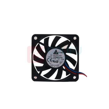 台达 机箱散热设备风扇 EFB0612HA 6CM(厚度1CM) 12V静音 三线