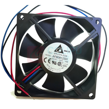 台达 冷却风扇 AFB0812SH 2线 DC12V 0.51A