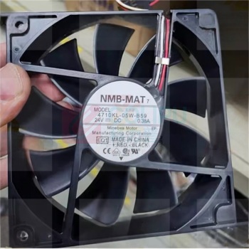 NMB 机器人散热器 4710KL-05W-B59 3线带专用插头