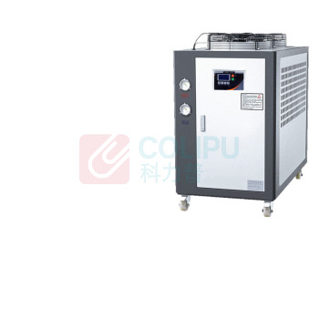 勤道 工业冷水机 吹膜制冷设备注塑风冷式冷水机 风冷式6HP 额定制冷量16.8KW