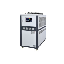 勤道 工业冷水机 吹膜制冷设备注塑风冷式冷水机 风冷式8HP 额定制冷量22KW