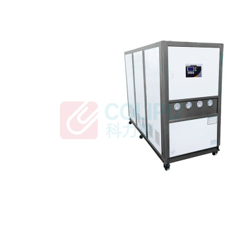 勤道 工业冷水机 吹膜制冷设备注塑 冷水机组冷冻机 水冷式25HP 额定制冷量75KW