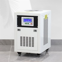 鸿森精科 冰清水冷工业冷水机水循环制冷机小型风冷式低温冰水机冷却水机组 HS1500-LAS1-001A(0.5P)