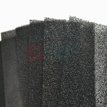 泰森 滤芯净化防尘蜂窝棉 25ppi 长100mm*宽100mm 厚度5mm聚氨酯过滤棉