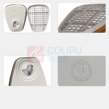 3M 自吸过滤式防毒面具 6001CN