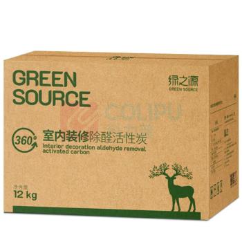 绿之源 GREEN SOURCE 活性炭 除甲醛碳包 12kg