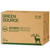 绿之源 GREEN SOURCE 活性炭 除甲醛碳包 12kg
