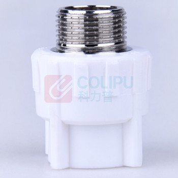 海斯迪克 HYSTIC ppr外丝直接 HKLY-37 颜色随机,热水管件变径外牙 25×3/4(运费另议)