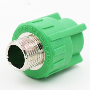 海斯迪克 HYSTIC ppr外丝直接 HKLY-37 颜色随机,热水管件变径外牙 25×3/4(运费另议)