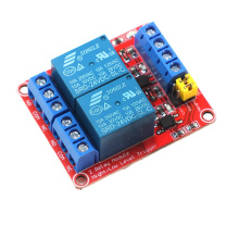 宏图伟业 继电器模块 SRD-24VDC-SL-C 2路 24V红板