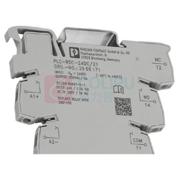 菲尼克斯 继电器模块 PLC-RSC-24DC/21 94×6.2×80 PLC-INTERFACE 64 空 继电器模块 PLC-RSC-24DC/21 电气附件 1个/个 个