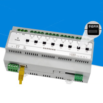 XMSJ 开关模块 CX-8208E (网口+8路磁保持开关/50A+8路拨码开关+1RS485)