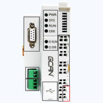 广成 plc控制器 GCAN-PLC-302-P(Codesys) (白色) 国产工控板支持插片扩展带I/O数字量输入输出模块CANopen Codesys软件
