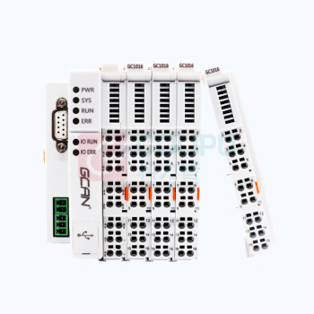 广成 plc控制器 GCAN-PLC-302-P(Codesys) (白色) 国产工控板支持插片扩展带I/O数字量输入输出模块CANopen Codesys软件
