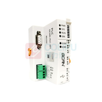 广成 plc控制器 GCAN-PLC-302-P(Codesys) (白色) 国产工控板支持插片扩展带I/O数字量输入输出模块CANopen Codesys软件