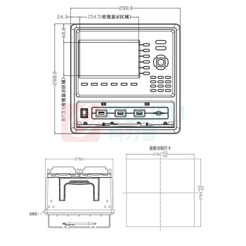 拓普瑞 无纸记录仪 TP700 温度,湿度,电流,电压,压力,液位,流量,位移