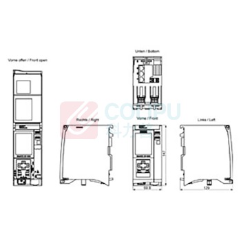西门子 SIEMENS CPU 6ES7515-2AN03-0AB0