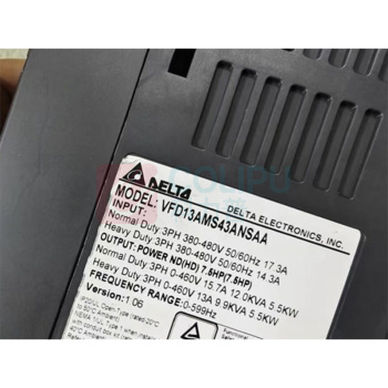 台达 低压变频器 VFD13AMS3ANSAA 3.7kW