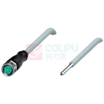 倍加福 超声波传感器电缆连接器 V15-G-2M-PVC