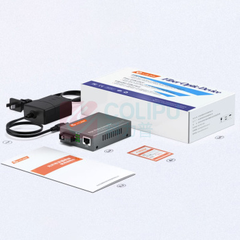 netLINK 光纤收发器 HTB-4100AB-3KM 千兆单模单纤光电转换器 0-3公里 DC5V