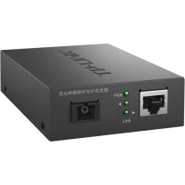 普联 TP-LINK 单纤光纤收发器 TL-FC111A 百兆单模 (TL-FC111A需与TL-FC111B或TL-FC114B配对使用)