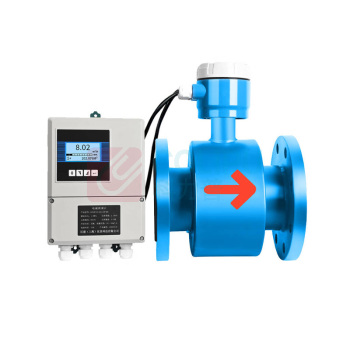 匡建仪表 电磁流量计 DN600 LDG型分体式 液体污水高精度智能电子数显传感器防腐蚀四氟衬里