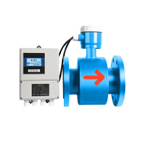 匡建仪表 电磁流量计 DN600 LDG型分体式 液体污水高精度智能电子数显传感器防腐蚀四氟衬里