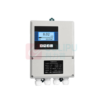 匡建仪表 电磁流量计 DN600 LDG型分体式 液体污水高精度智能电子数显传感器防腐蚀四氟衬里