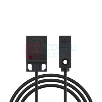 BERM 微小型方形接近开关 TL-W5MC1 三线NPN常开5-30V 负极输出 (黑色)