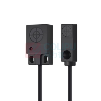 BERM 微小型方形接近开关 TL-W5MC1 三线NPN常开5-30V 负极输出 (黑色)
