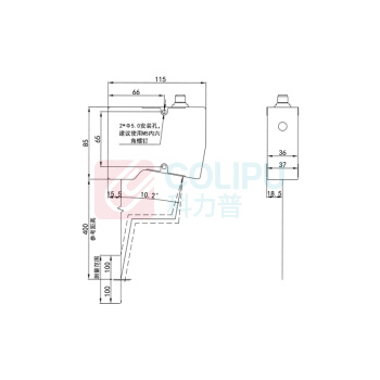 科瑞 高精度激光三角位移传感器 ZTS04-EN-CIU-CSPW
