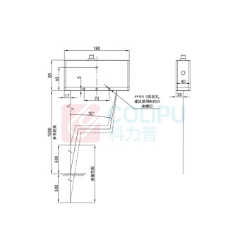 科瑞 高精度激光三角位移传感器 ZTS1-EN-CIU-CSP