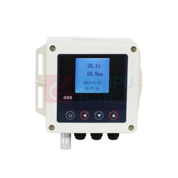 虹润 温控器大棚仓库探头 RS485 4-20mA AC100-240V供电 WS10C WS11C+线缆1米金属探头