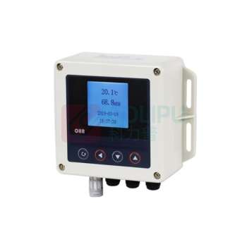 虹润 温控器大棚仓库探头 RS485 4-20mA AC100-240V供电 WS10C WS11C+线缆1米金属探头