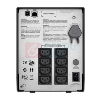 APC Smart-UPS不间断电源塔式标机，1000VA，内置蓄电池无串口 SMC1000ICH [GRT791] 