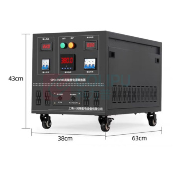 上海人民 电源转换器 SPD-DY 100 220V转380V,单相转换三相,三相四线(带零线),功率5KW