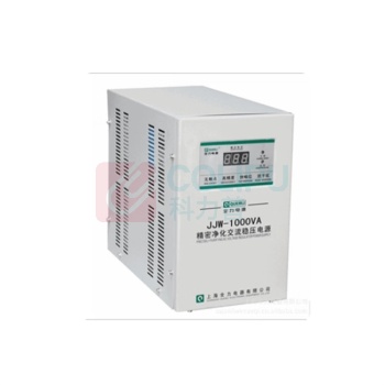 上海人民 稳压电源 JJW-1KVA 输入电流6.5A 输出电流4.6A 输出电压220V 频率50Hz 两个三眼插座