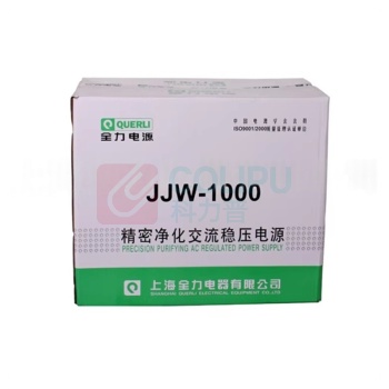 上海人民 稳压电源 JJW-1KVA 输入电流6.5A 输出电流4.6A 输出电压220V 频率50Hz 两个三眼插座