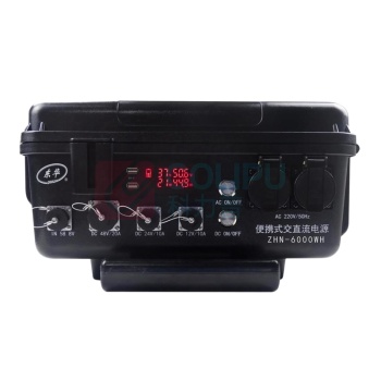 东华 便携式交直流电源(应急电源) ZHN-6000WH /电池容量5398WH/功率3000W/输出电压AC220V/DC5V/12V/24V/48V