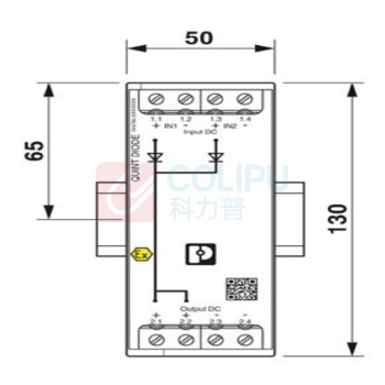 PHOENIX CONTACT 变频电源 QUINT4-DIODE/12-24DC/2X20/1X40 12~24V,10W,DC12~24V,40A