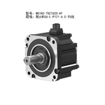 汇川 伺服电机 MS1H3-75C15CD-A* 配6米S6-L-P121- 6.0-TS线  7.5kW 380V 25A 1500rpm 48Nm