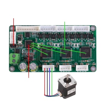 优企 三路步进驱动板单独模块 SMD332