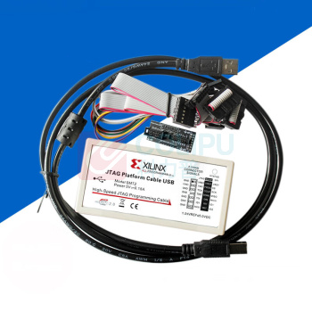 全邦达 仿真器Xilinx下载器 Platform Cable USB 赛灵思CPLD/FPGA烧录 标配+转接板+5种排线+发票
