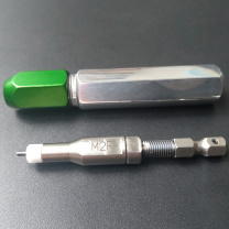 OLOEY 无尾钢丝螺套安装工具和拆卸工具 M2*0.4 2CT10 + M2*0.4(2CT30)